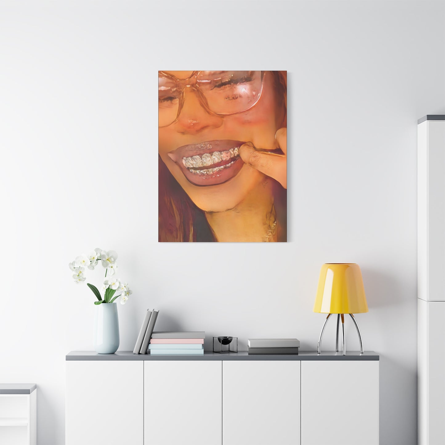 “Princess Grillz” Canvas - Work Of Art Co