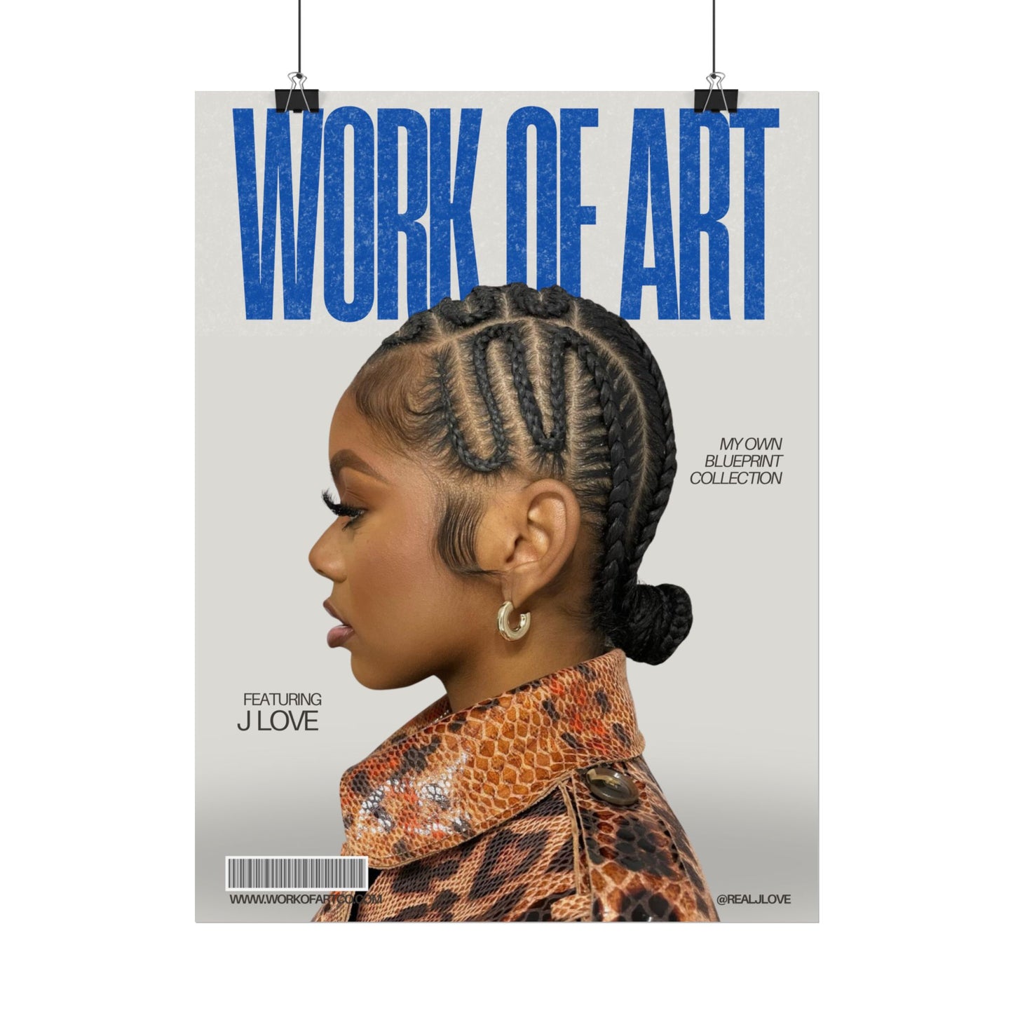 WOA Magazine Cover Custom Wall Art - Work Of Art Co