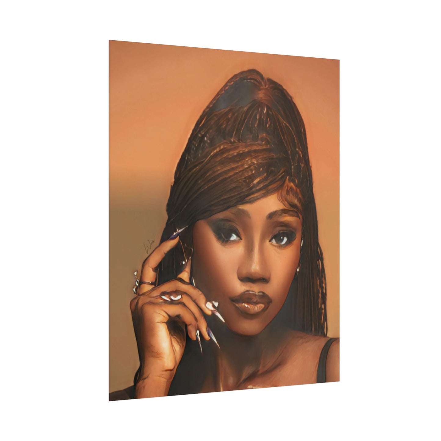 “Face Card“ Wall Art - Work Of Art Co