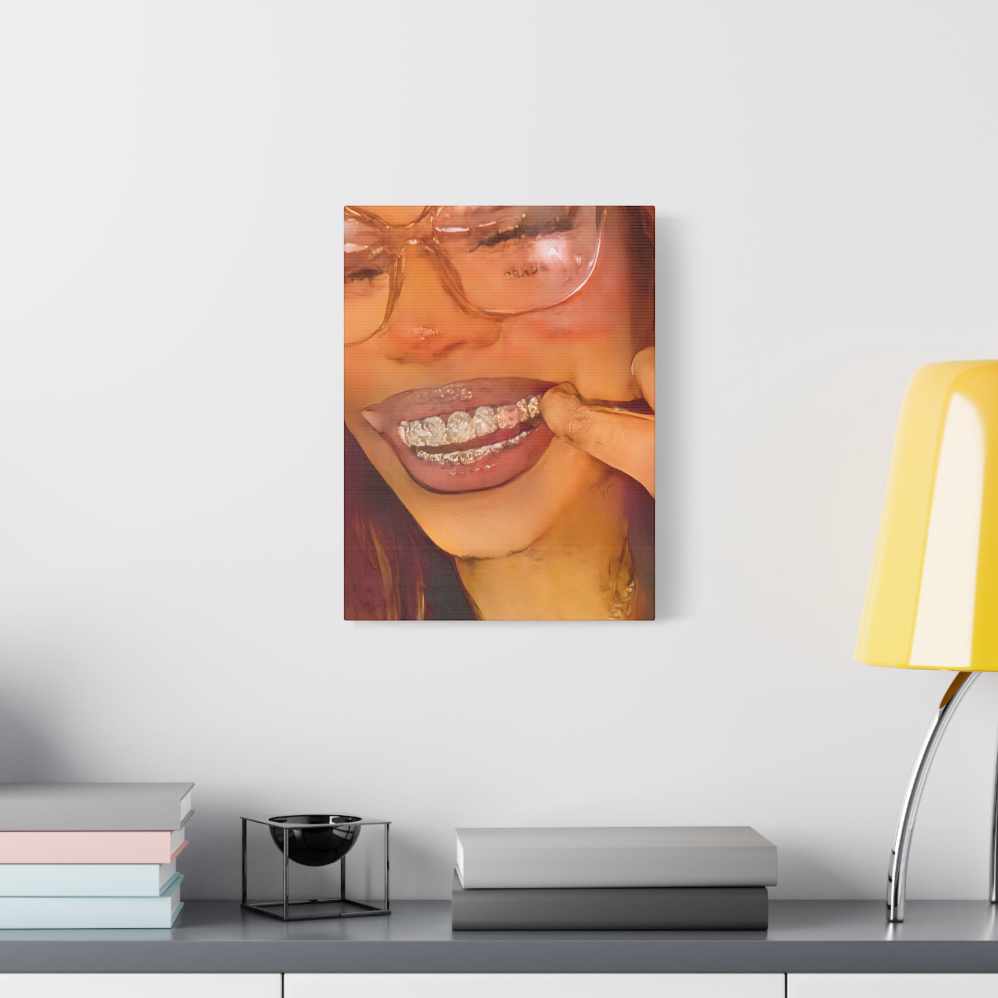 “Princess Grillz” Canvas - Work Of Art Co