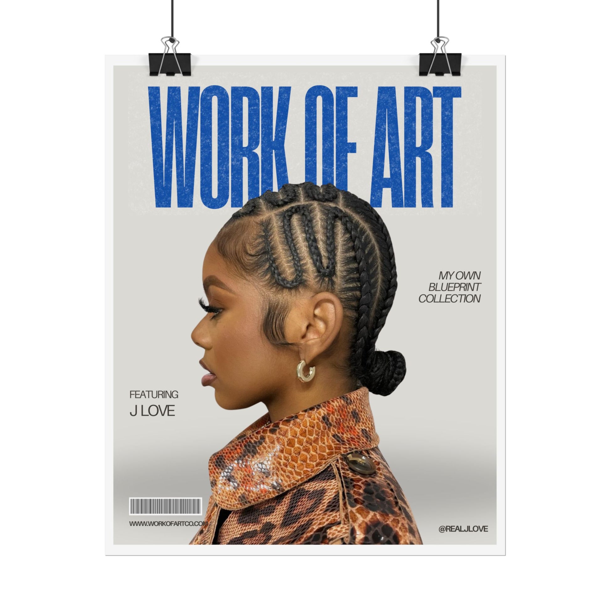 WOA Magazine Cover Custom Wall Art - Work Of Art Co