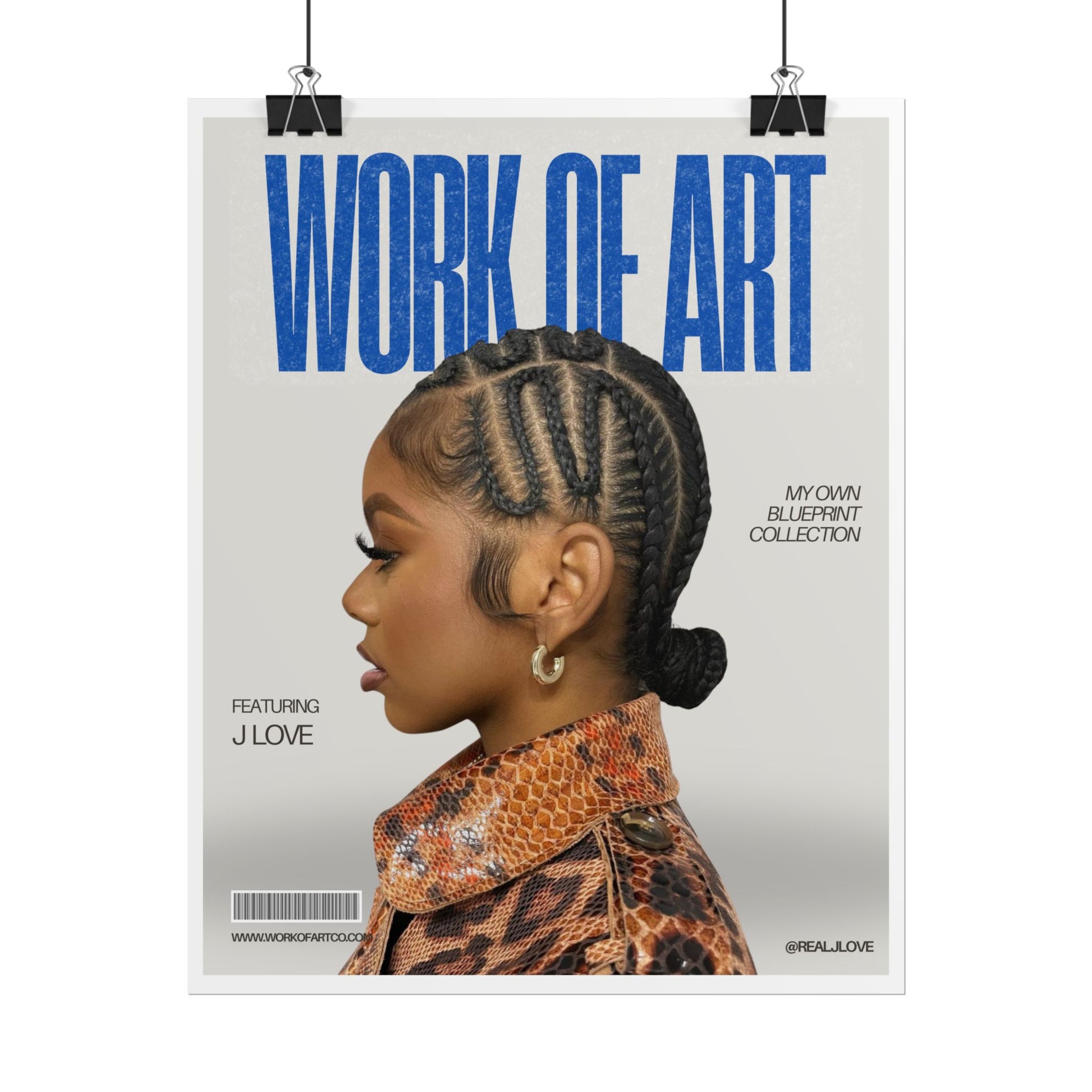 WOA Magazine Cover Custom Wall Art - Work Of Art Co