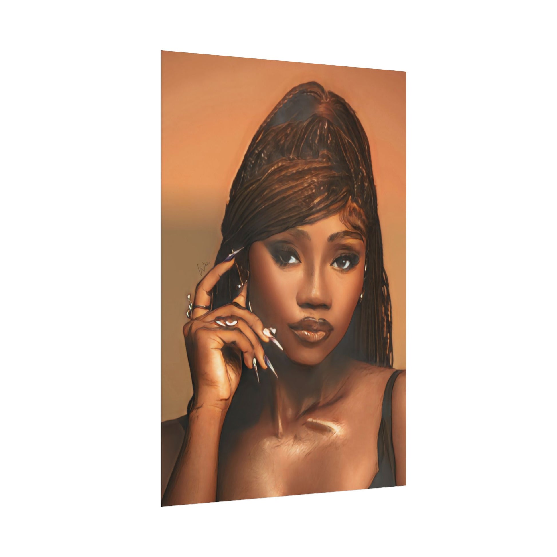 “Face Card“ Wall Art - Work Of Art Co