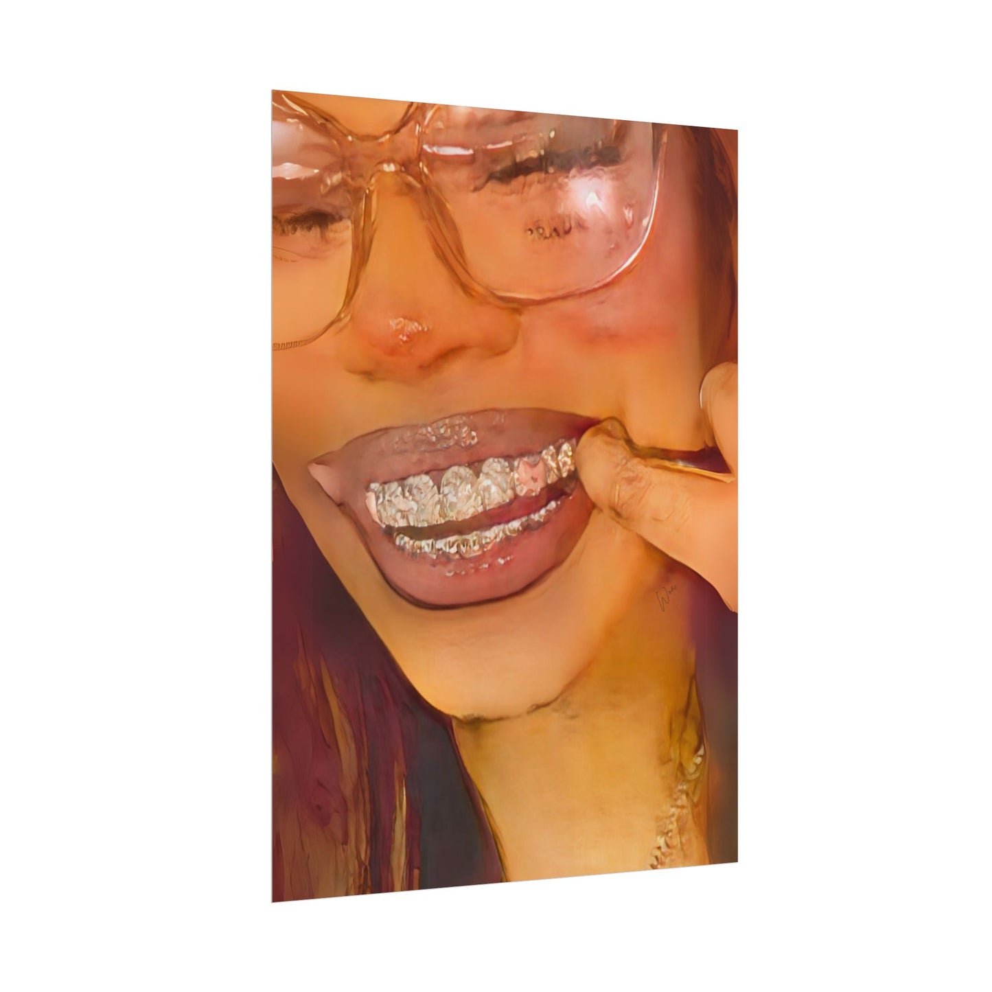 “Princess Grillz” Wall Art - Work Of Art Co