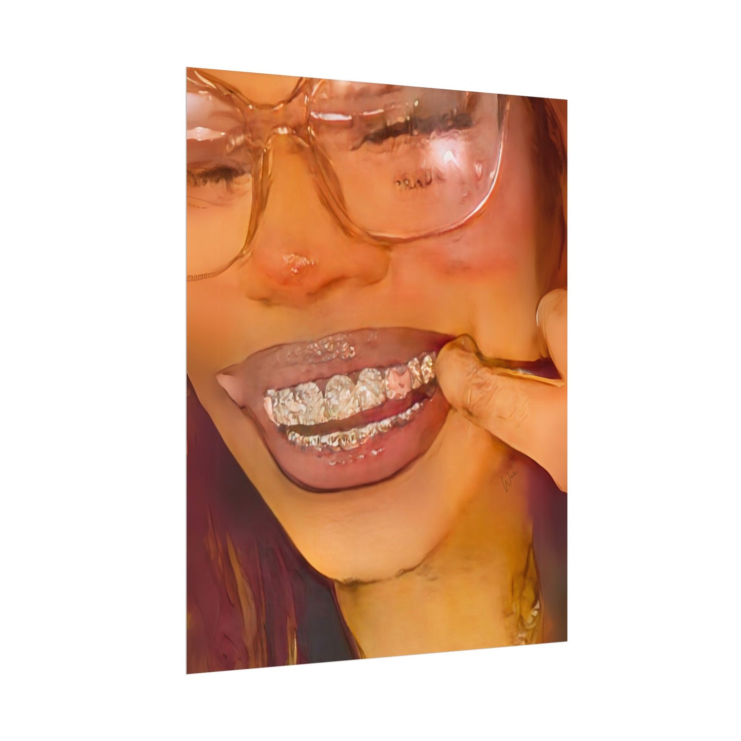 “Princess Grillz” Wall Art - Work Of Art Co