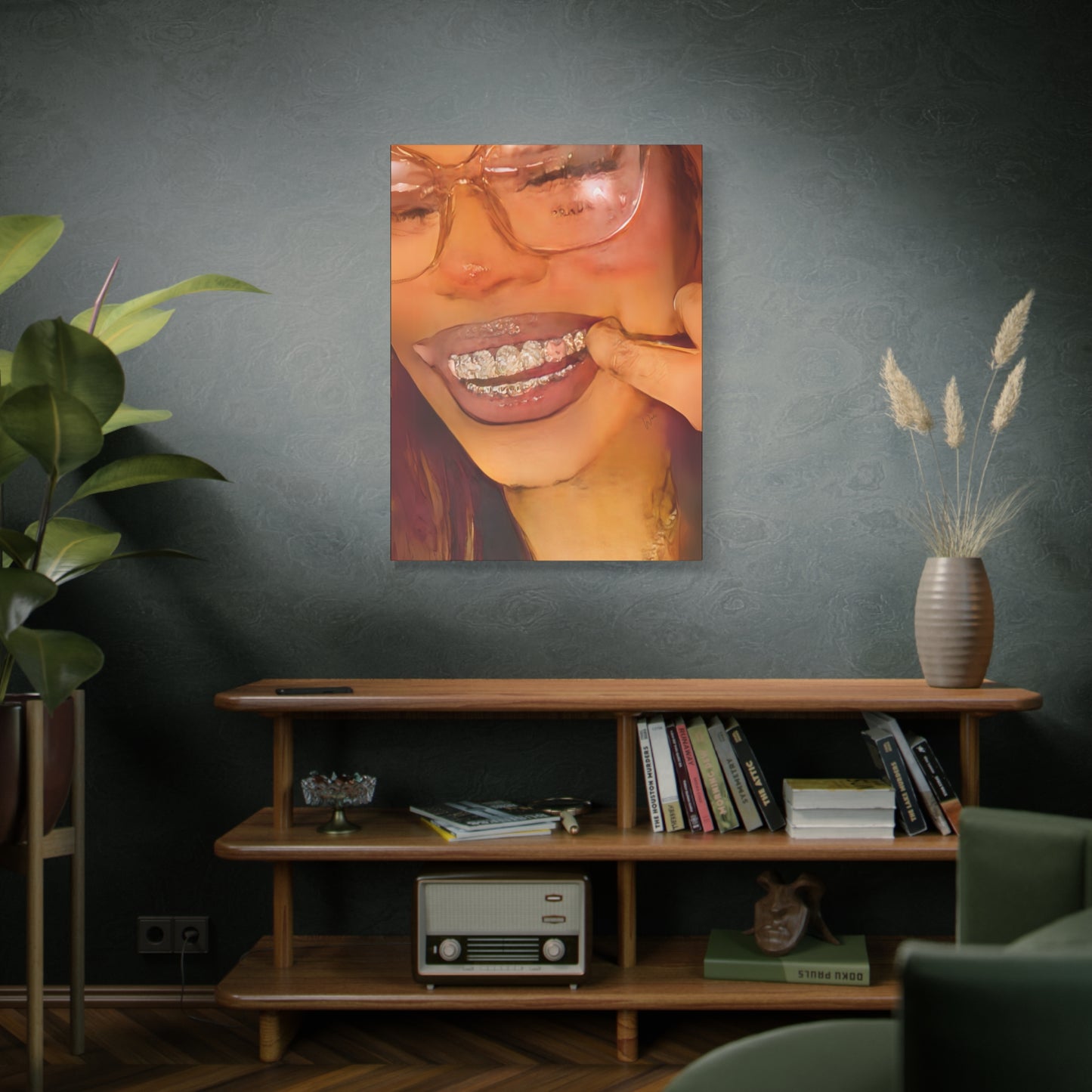 “Princess Grillz” Canvas - Work Of Art Co