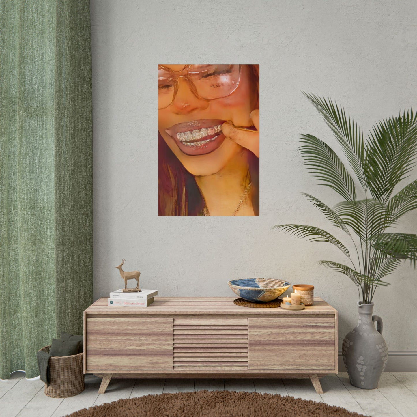 “Princess Grillz” Wall Art - Work Of Art Co