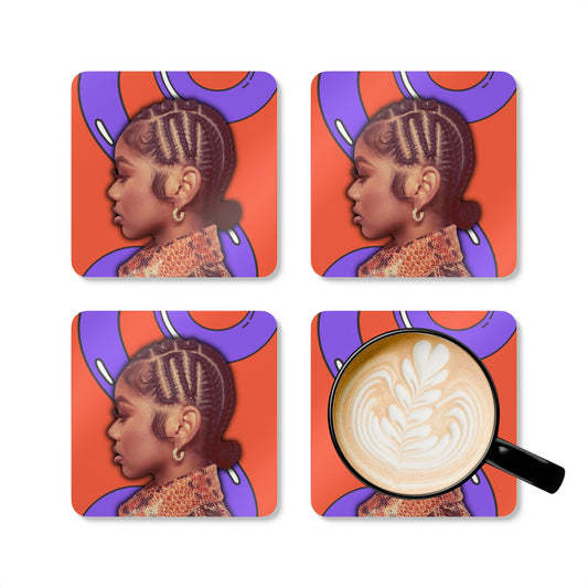 J Love 2D Coaster Set - Work Of Art Co