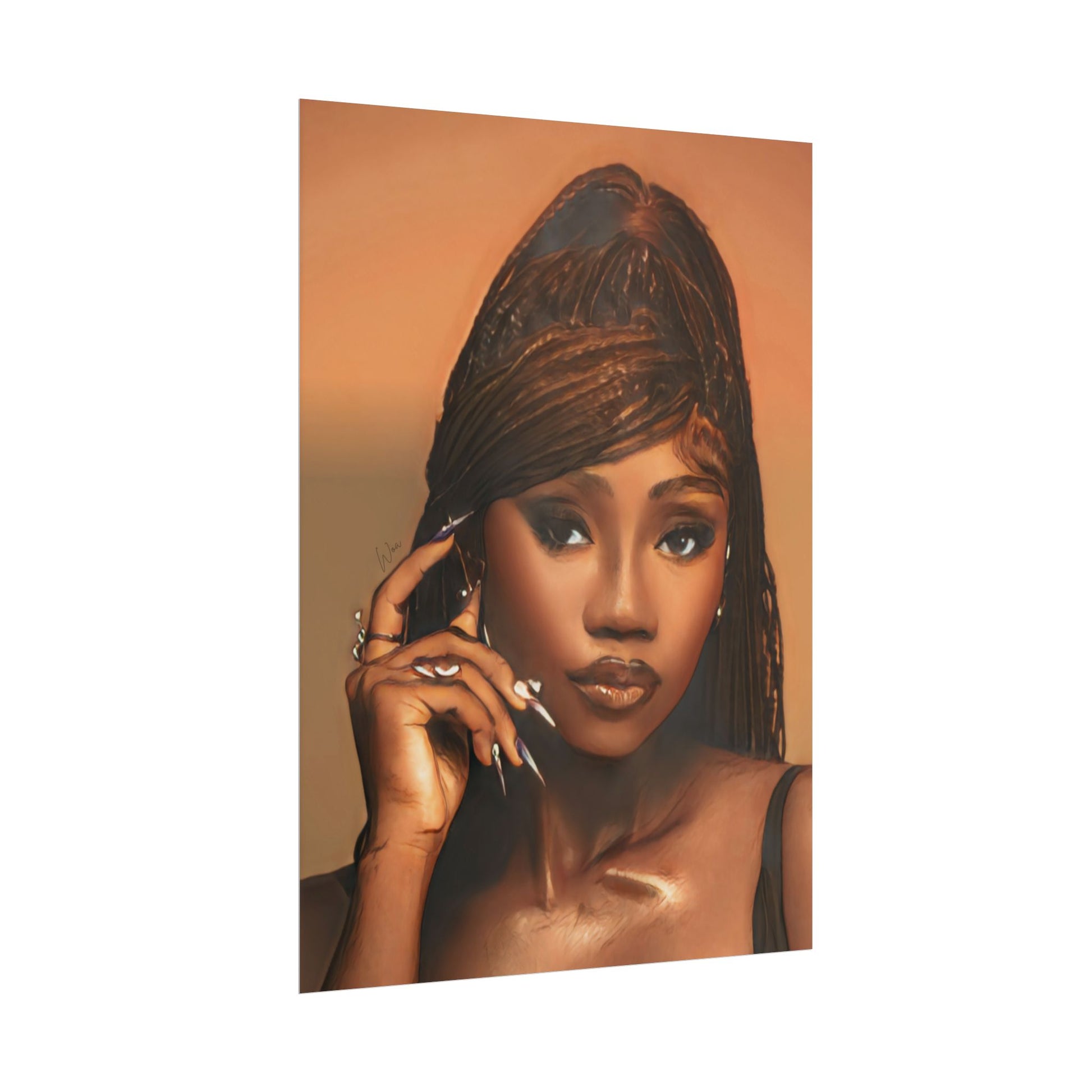 “Face Card“ Wall Art - Work Of Art Co