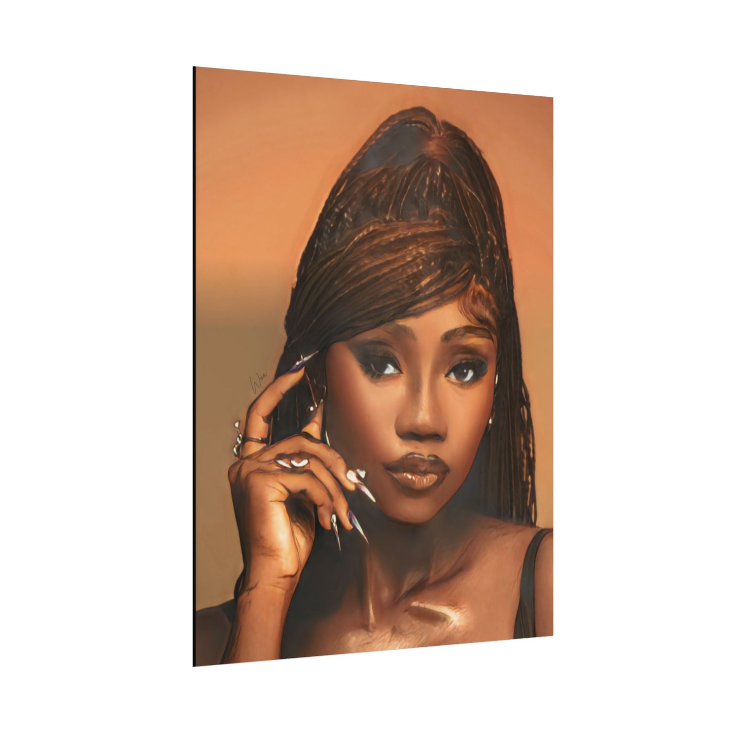 “Face Card“ Wall Art - Work Of Art Co