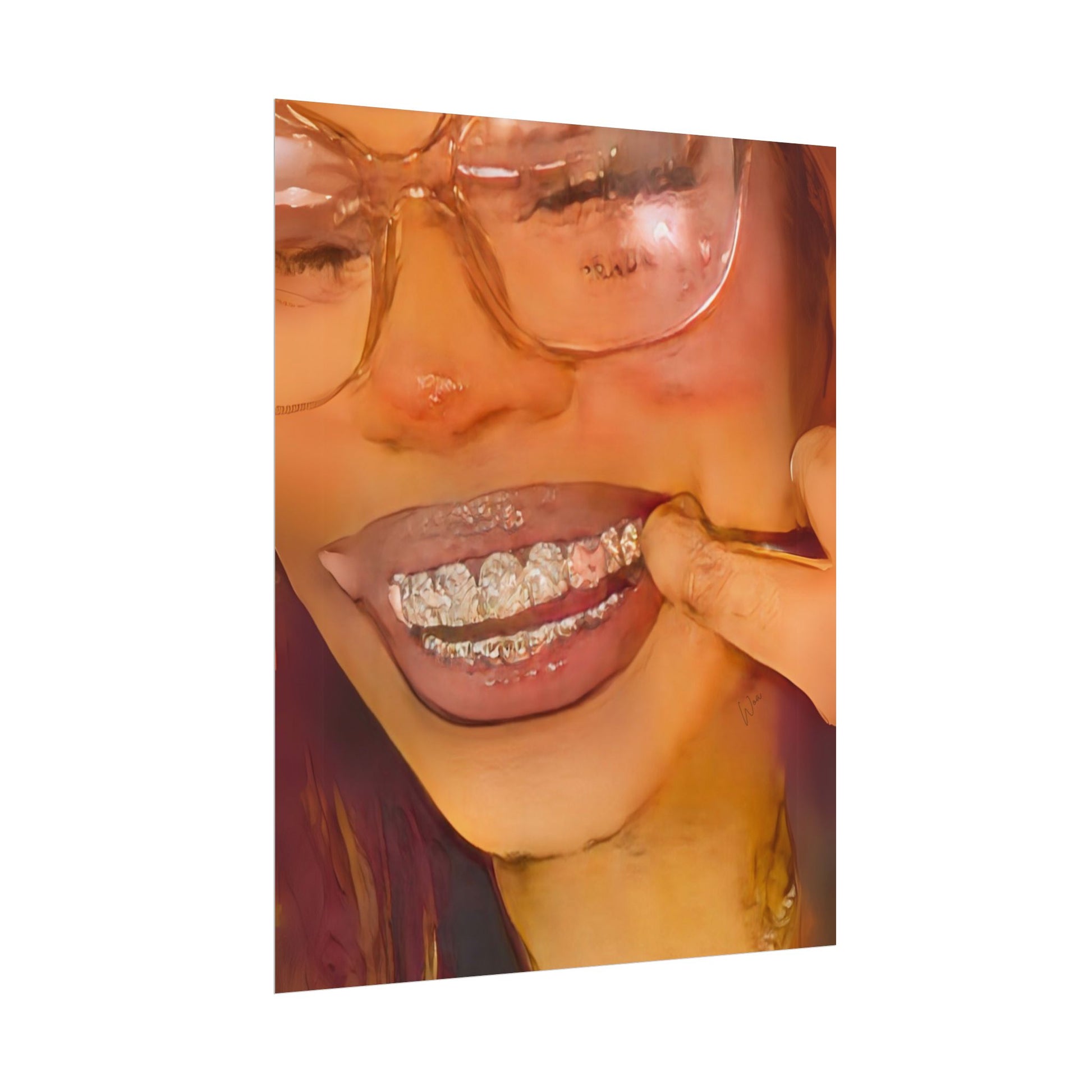 “Princess Grillz” Wall Art - Work Of Art Co