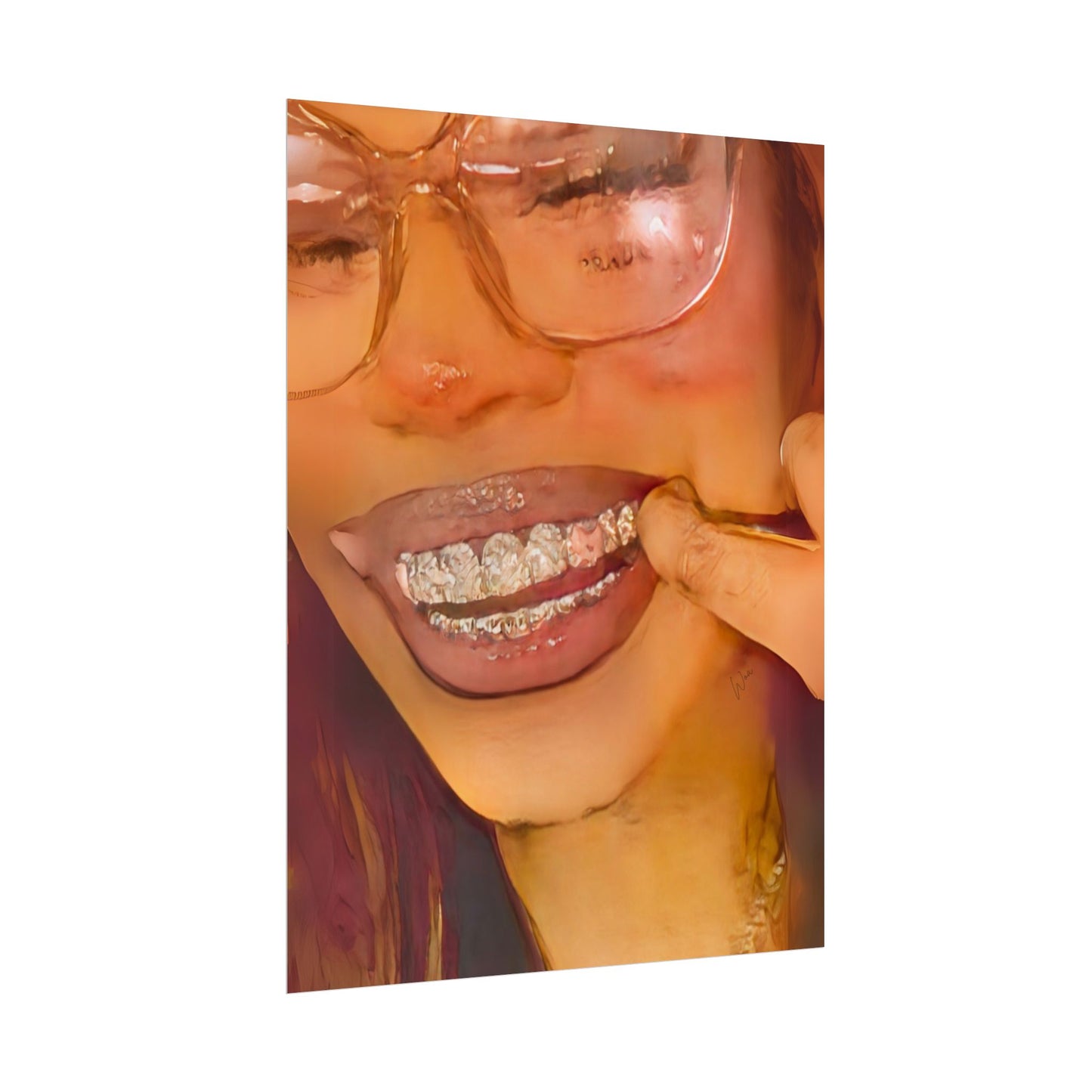 “Princess Grillz” Wall Art - Work Of Art Co