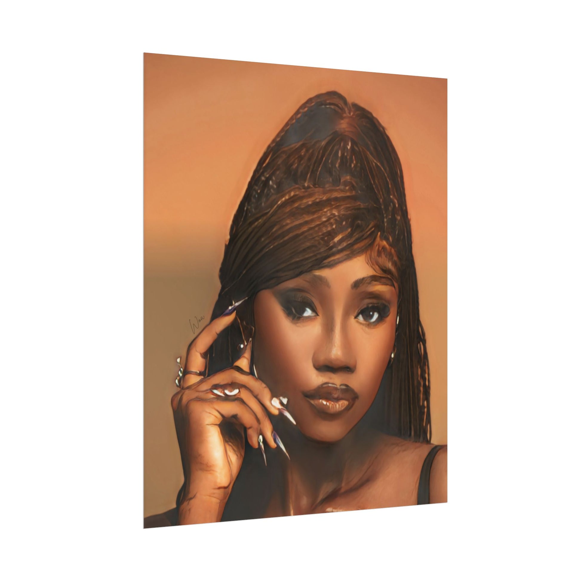 “Face Card“ Wall Art - Work Of Art Co