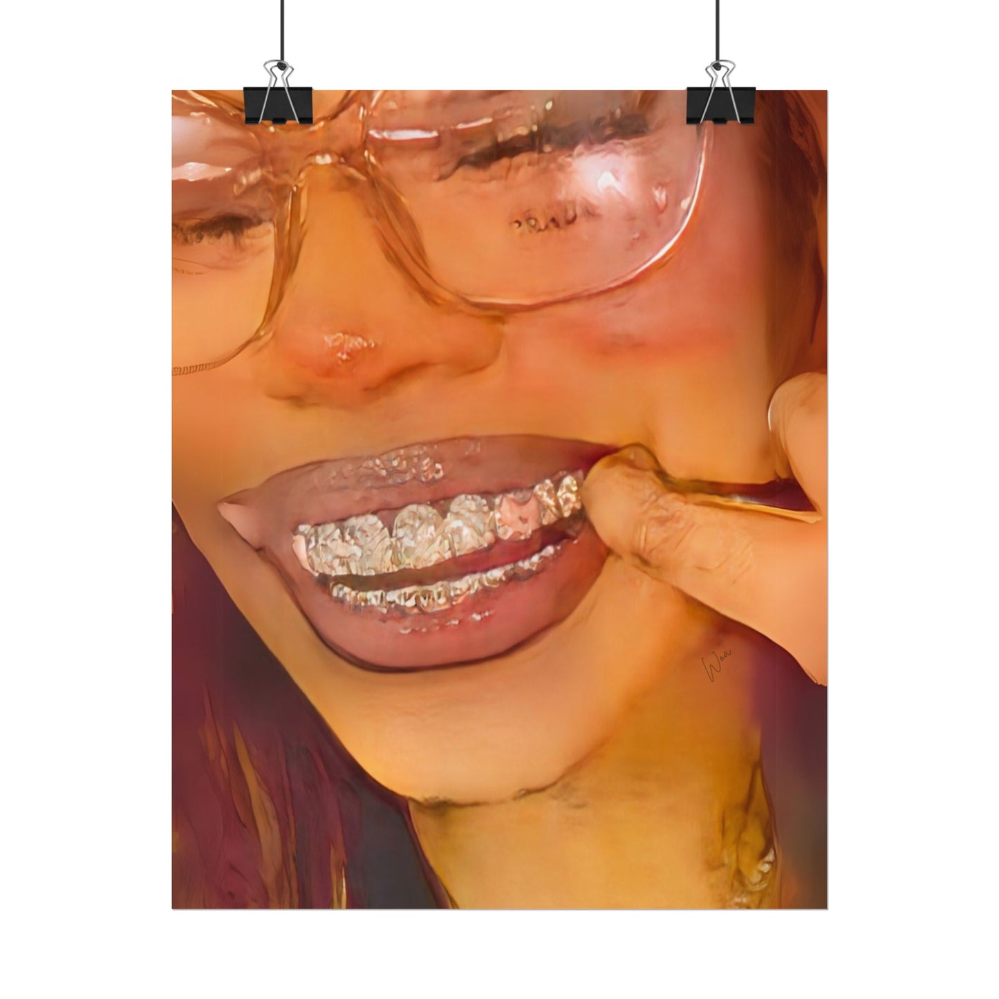 “Princess Grillz” Wall Art - Work Of Art Co