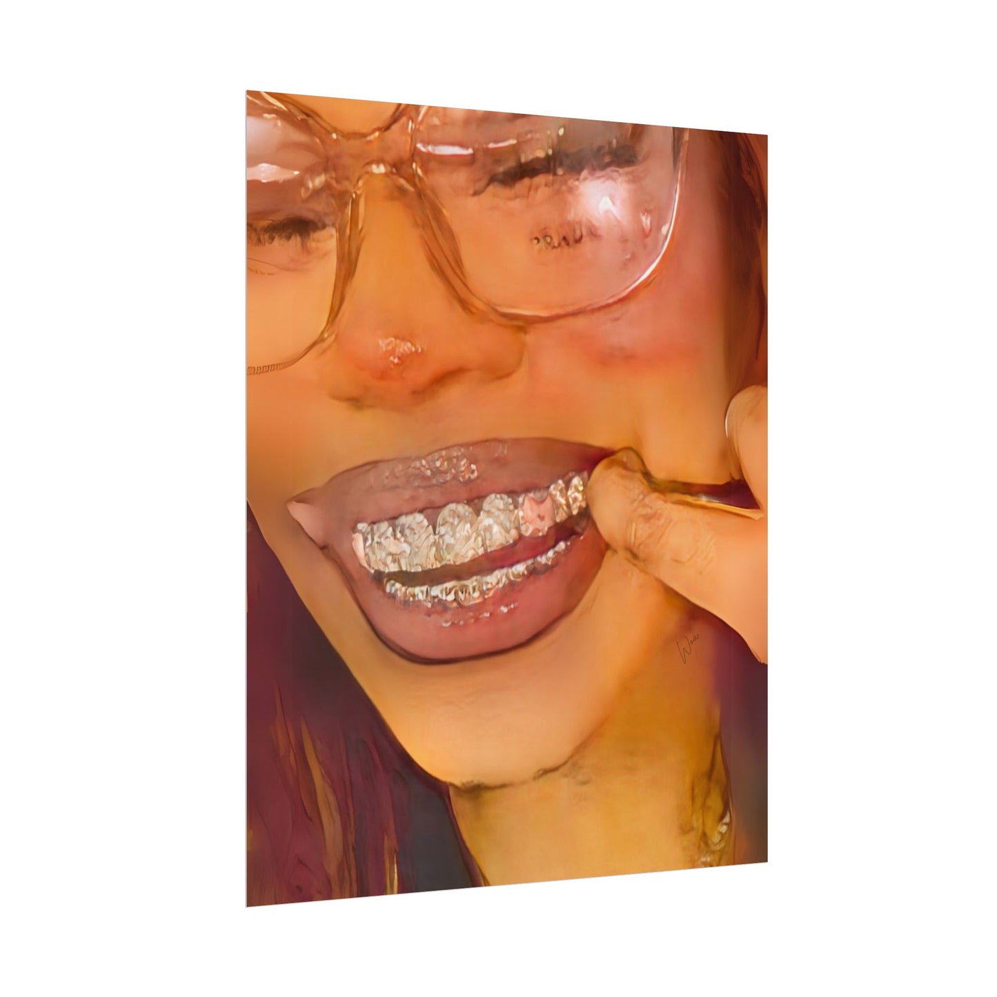 “Princess Grillz” Wall Art - Work Of Art Co