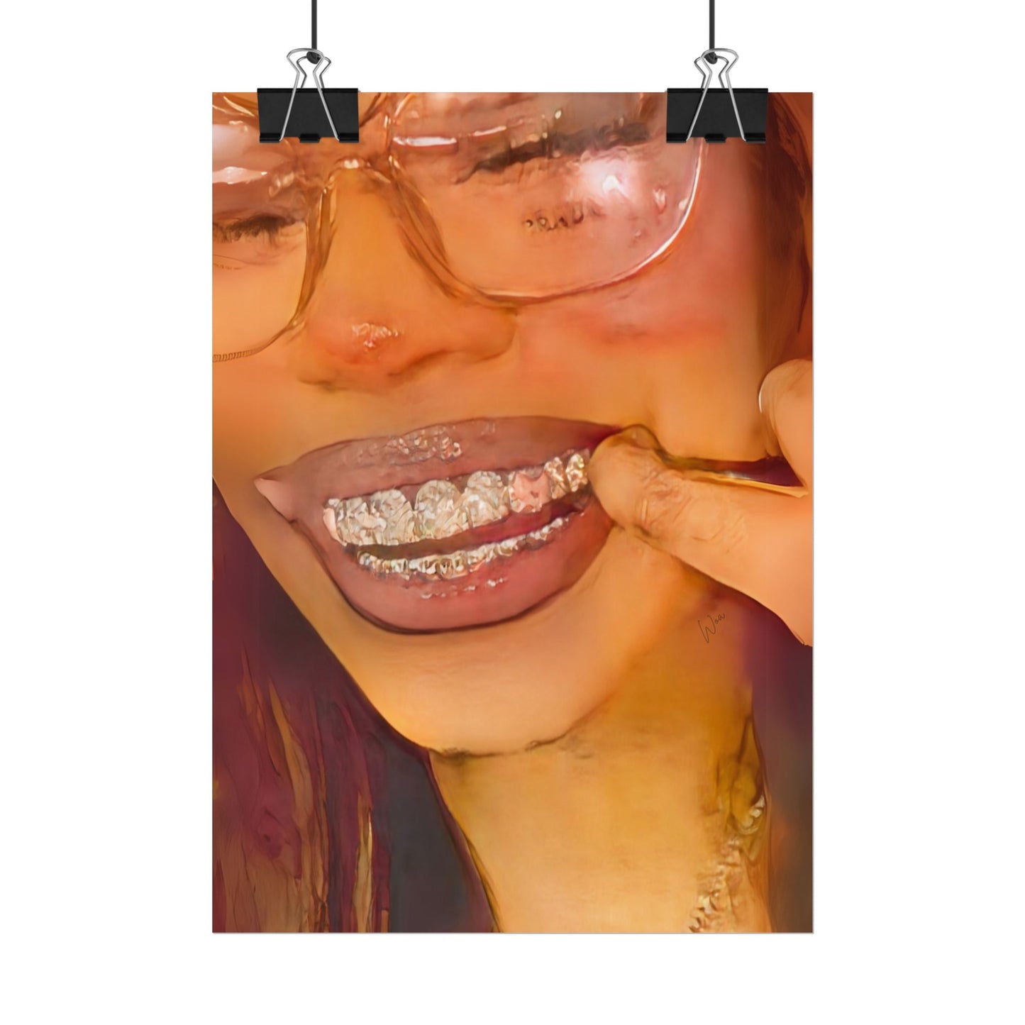 “Princess Grillz” Wall Art - Work Of Art Co