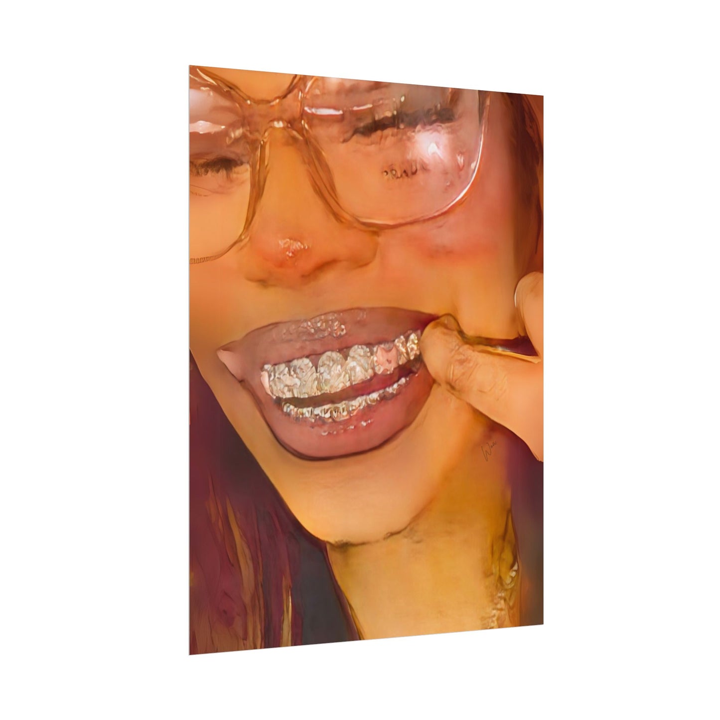 “Princess Grillz” Wall Art - Work Of Art Co