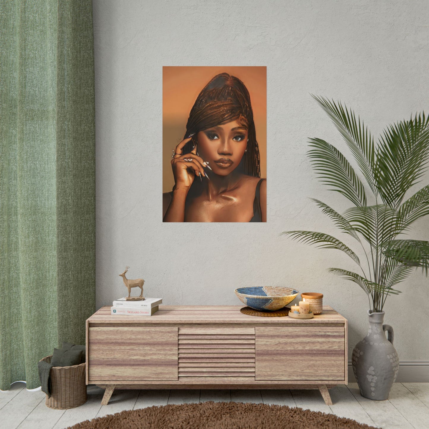 “Face Card“ Wall Art - Work Of Art Co