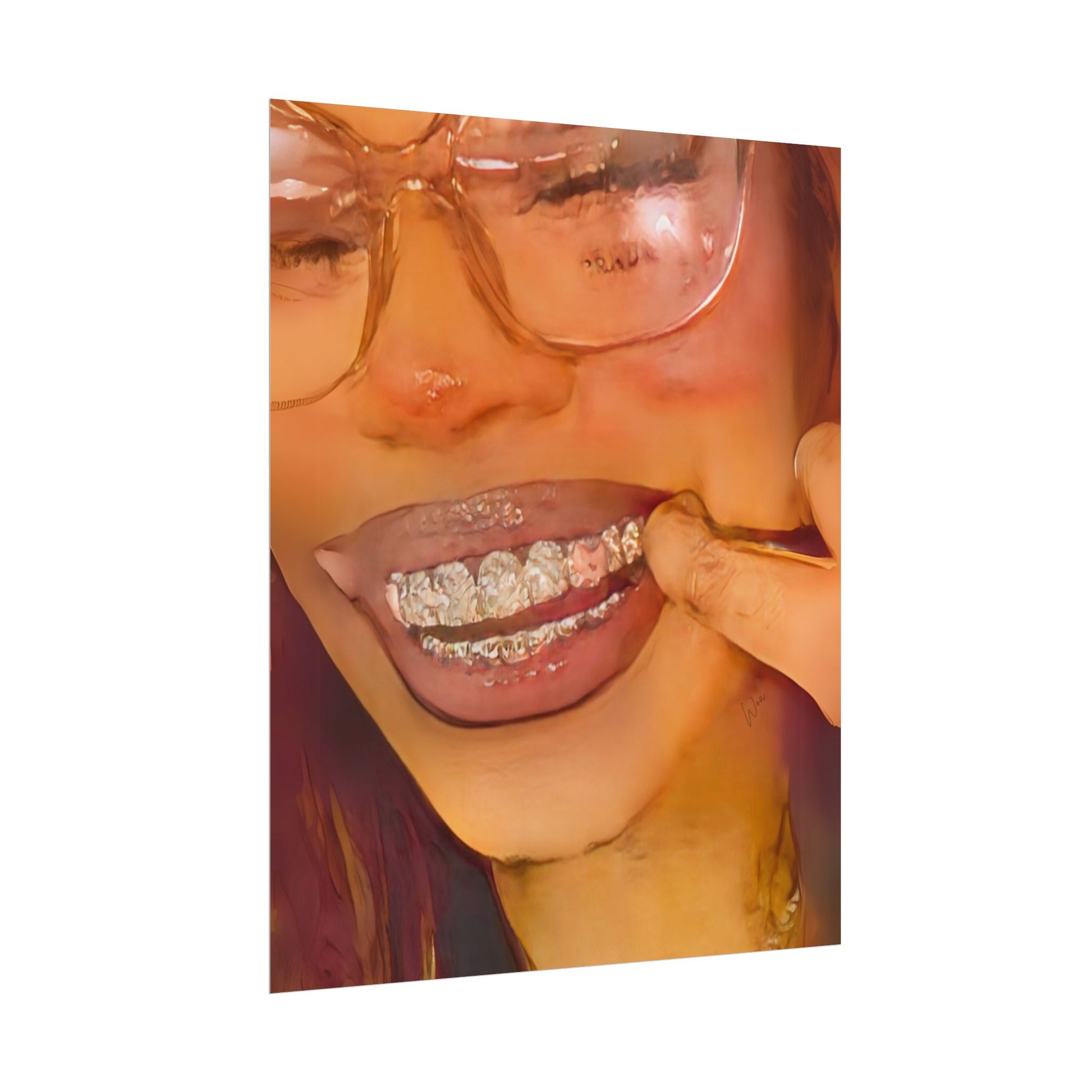 “Princess Grillz” Wall Art - Work Of Art Co