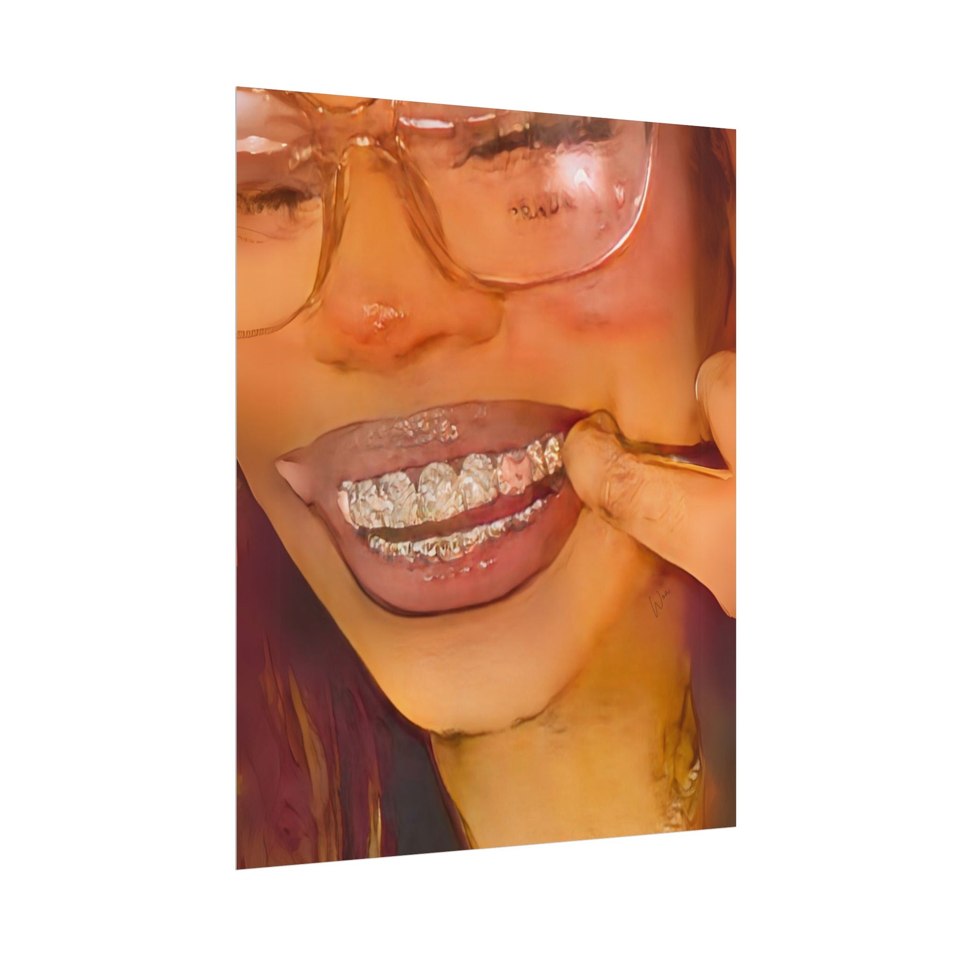 “Princess Grillz” Wall Art - Work Of Art Co