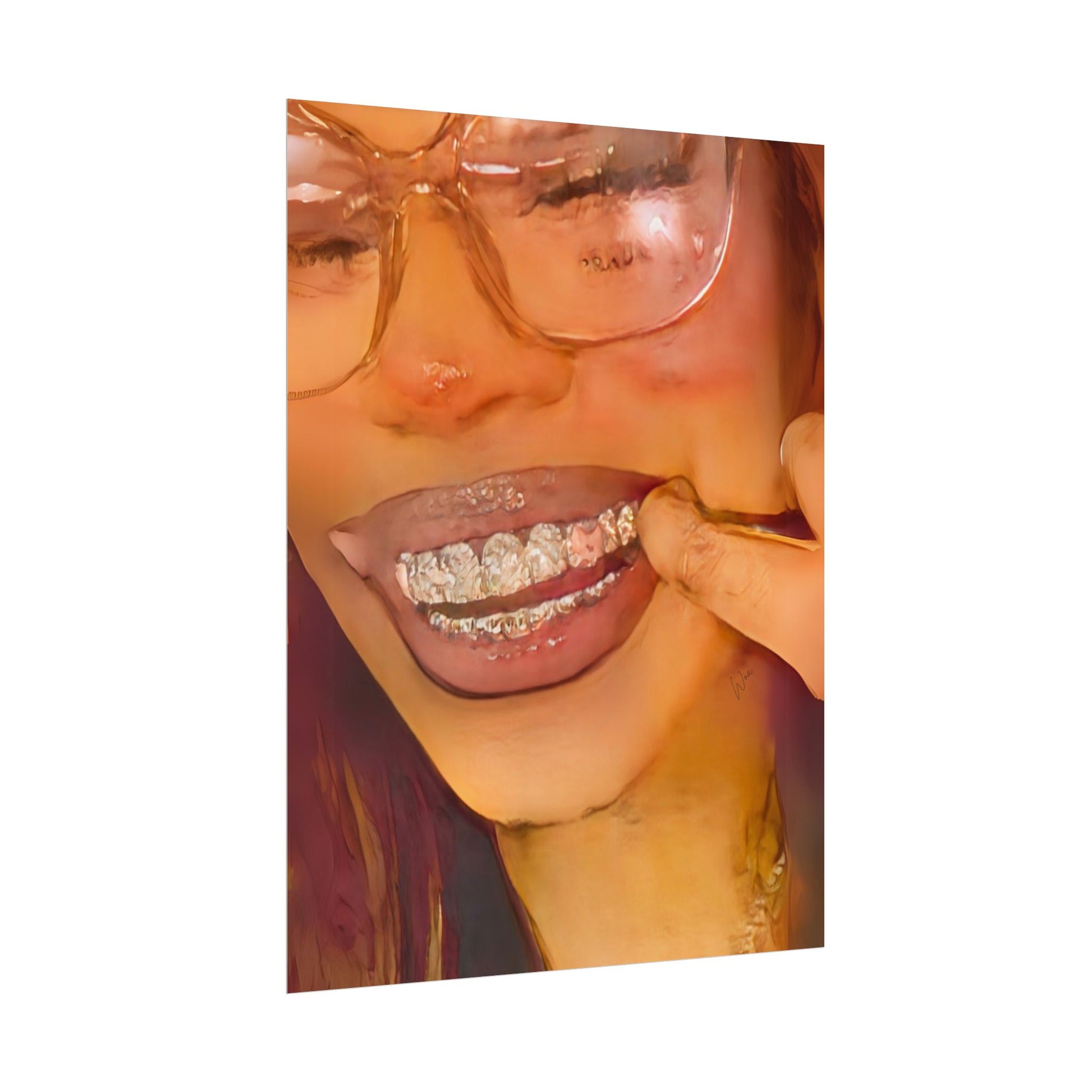 “Princess Grillz” Wall Art - Work Of Art Co