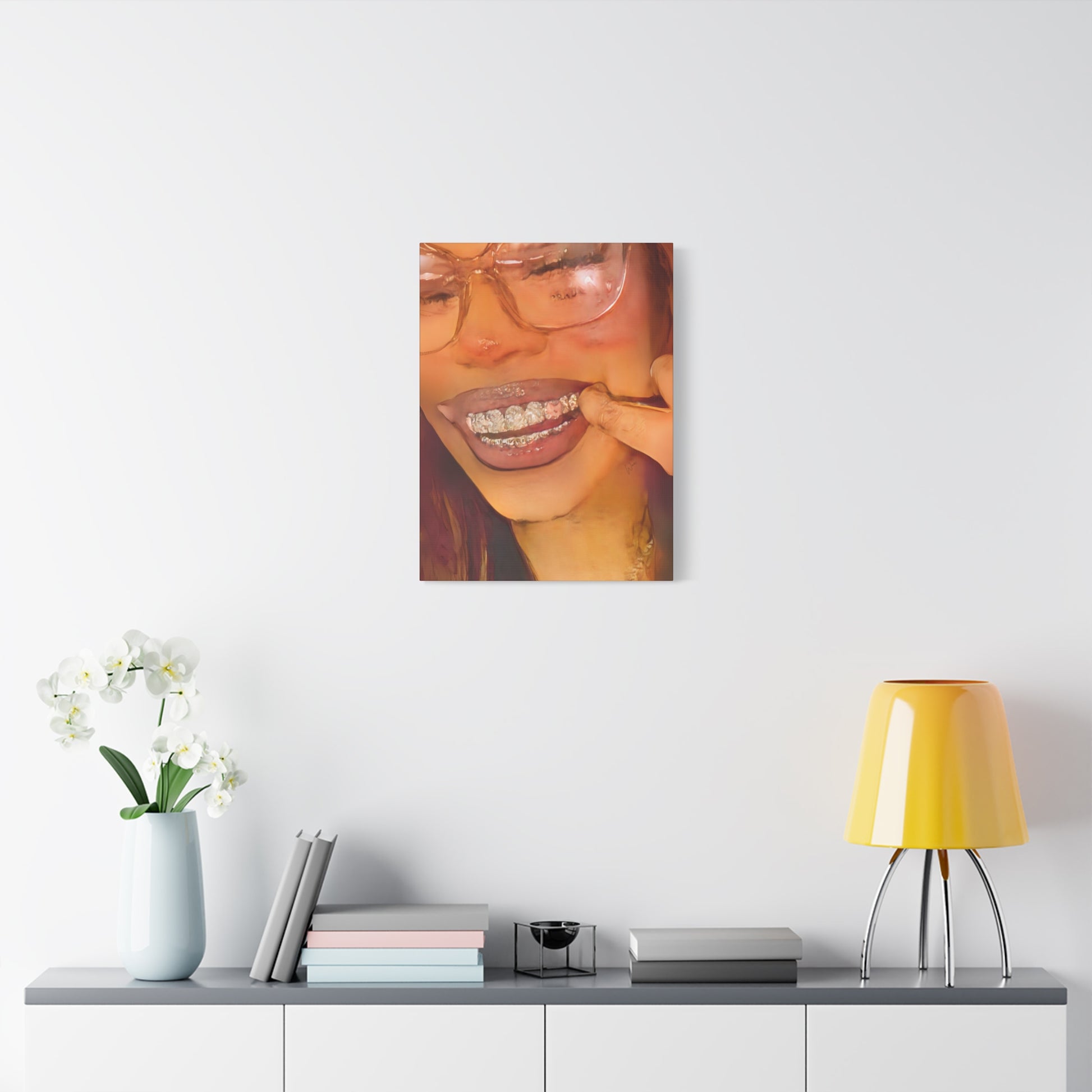 “Princess Grillz” Canvas - Work Of Art Co