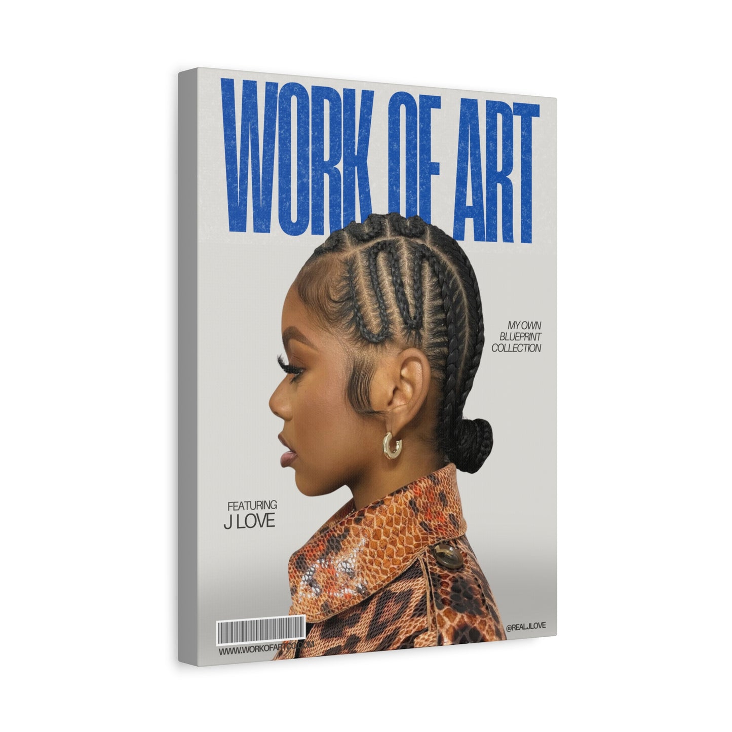 WOA Magazine Cover Custom Canvas - Work Of Art Co