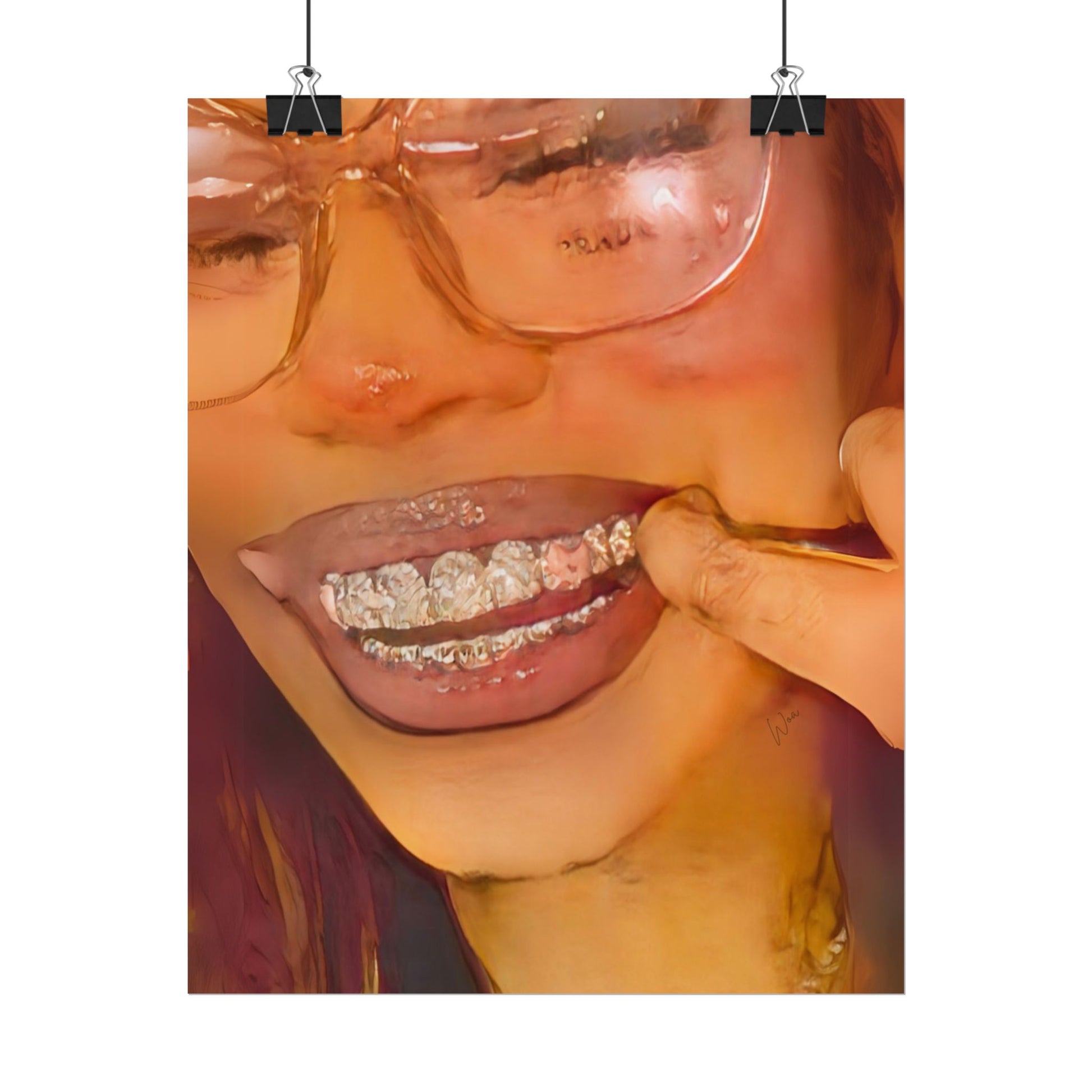 “Princess Grillz” Wall Art - Work Of Art Co