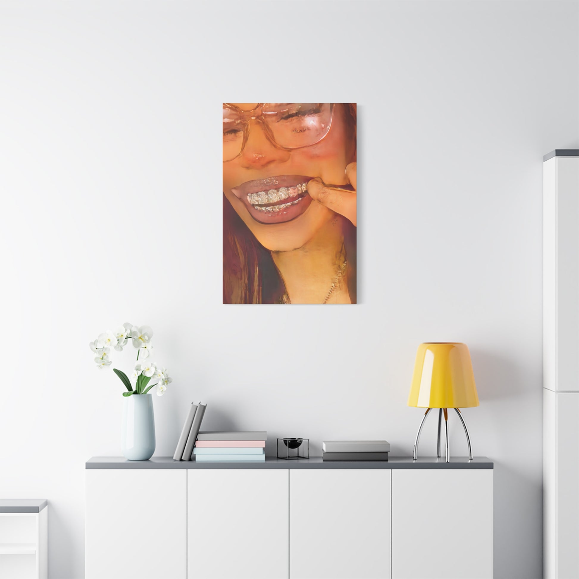 “Princess Grillz” Canvas - Work Of Art Co