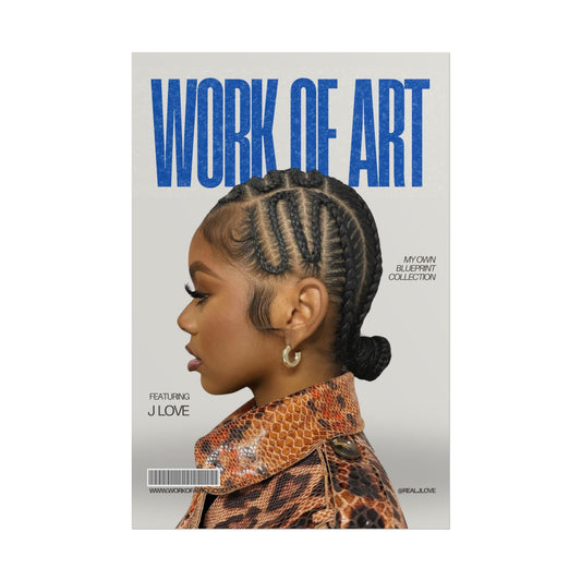 WOA Magazine Cover Custom Wall Art - Work Of Art Co