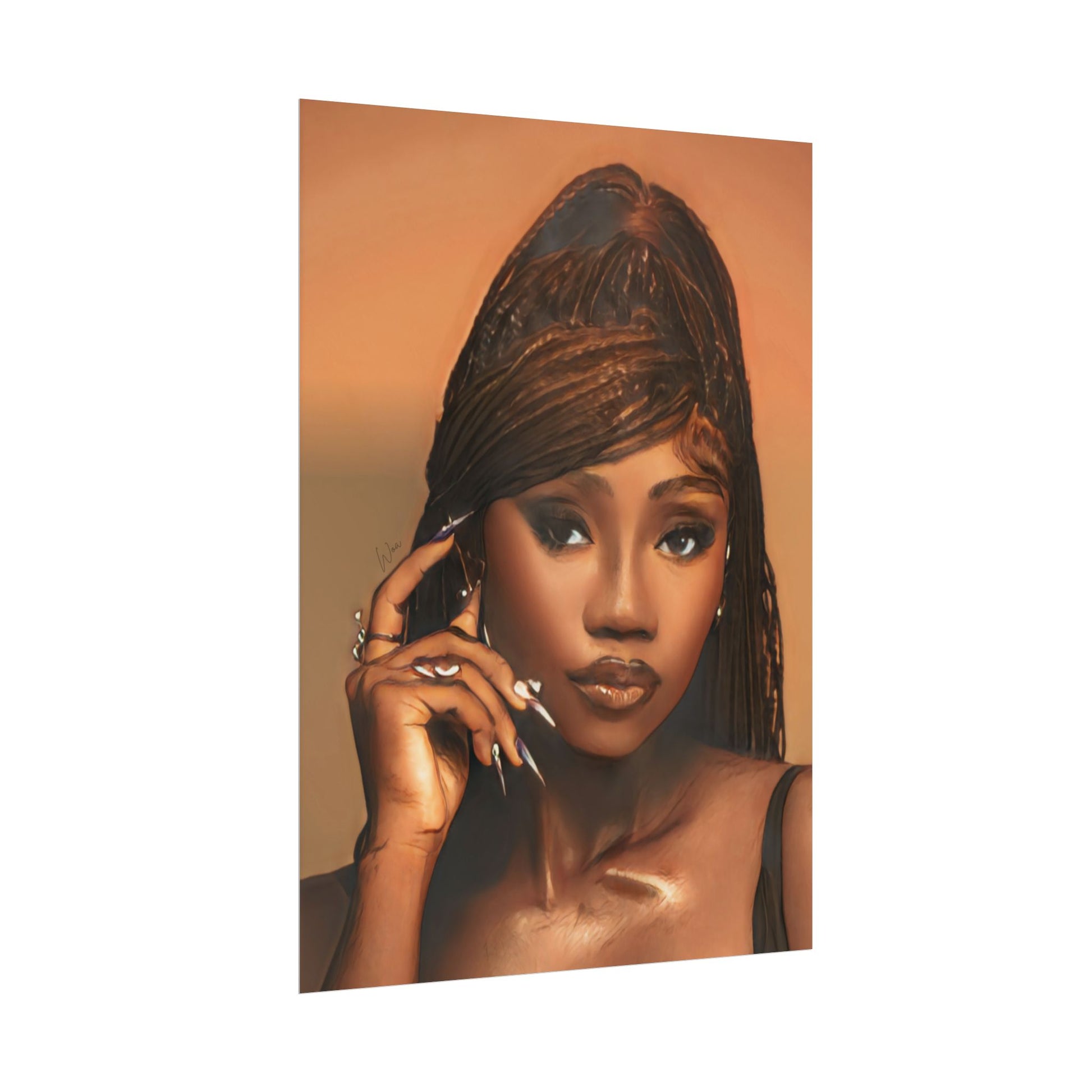 “Face Card“ Wall Art - Work Of Art Co