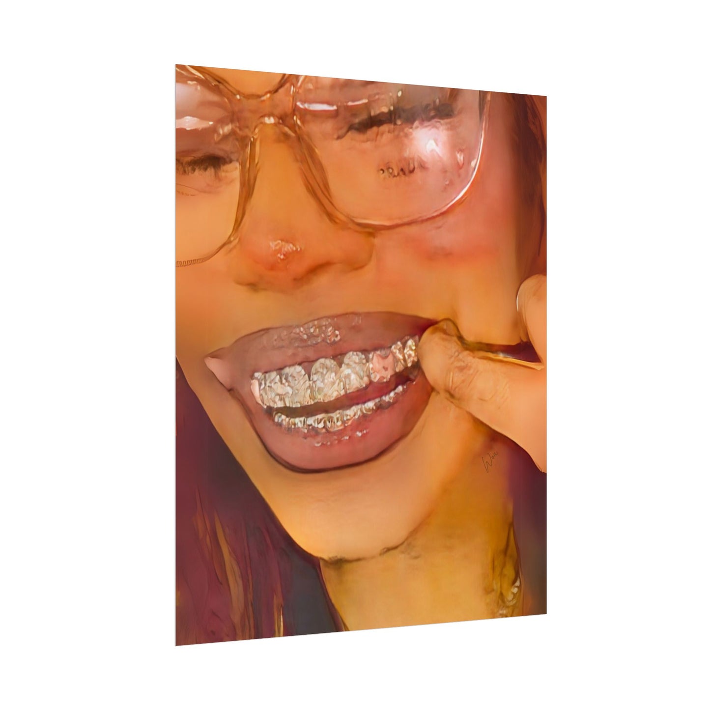 “Princess Grillz” Wall Art - Work Of Art Co