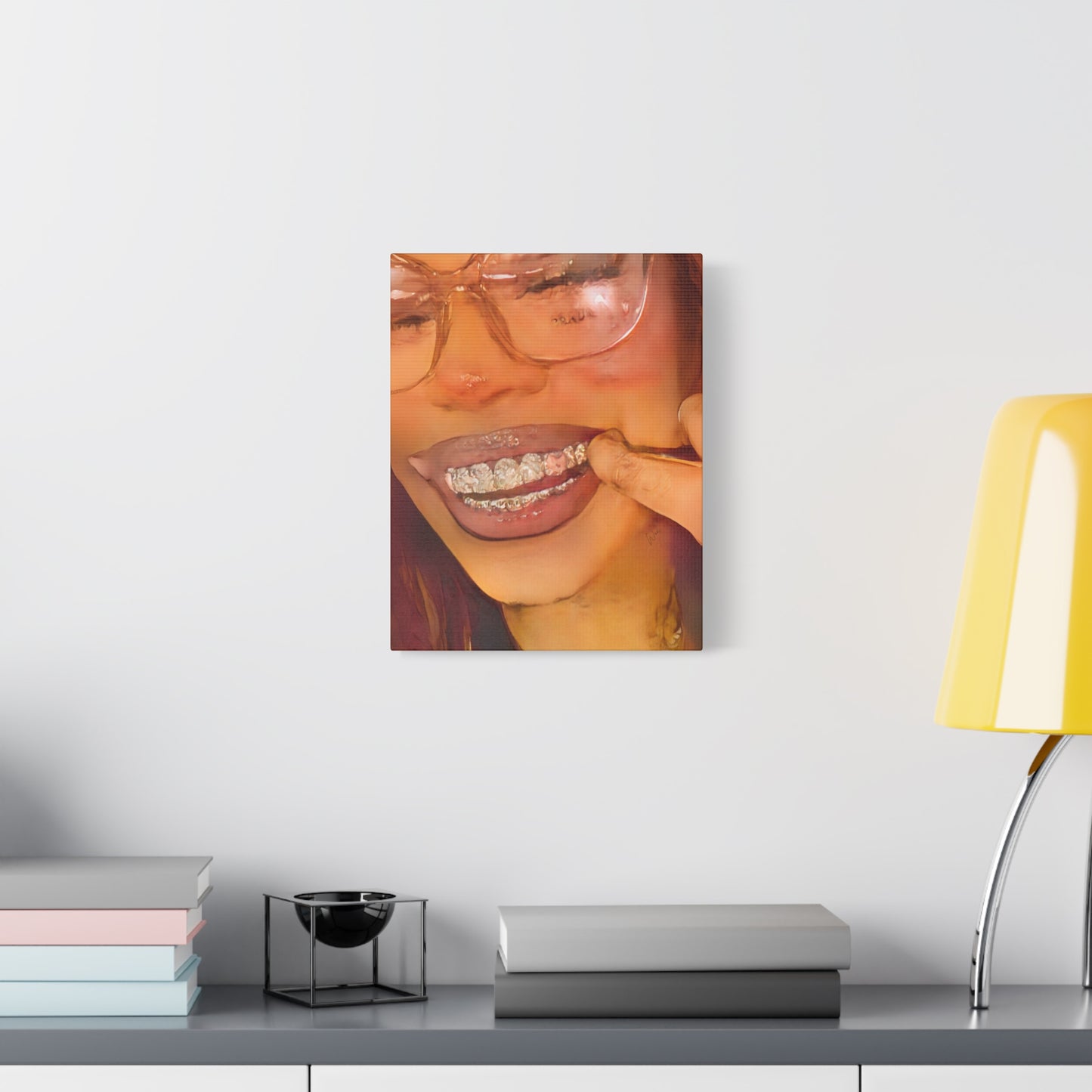 “Princess Grillz” Canvas - Work Of Art Co