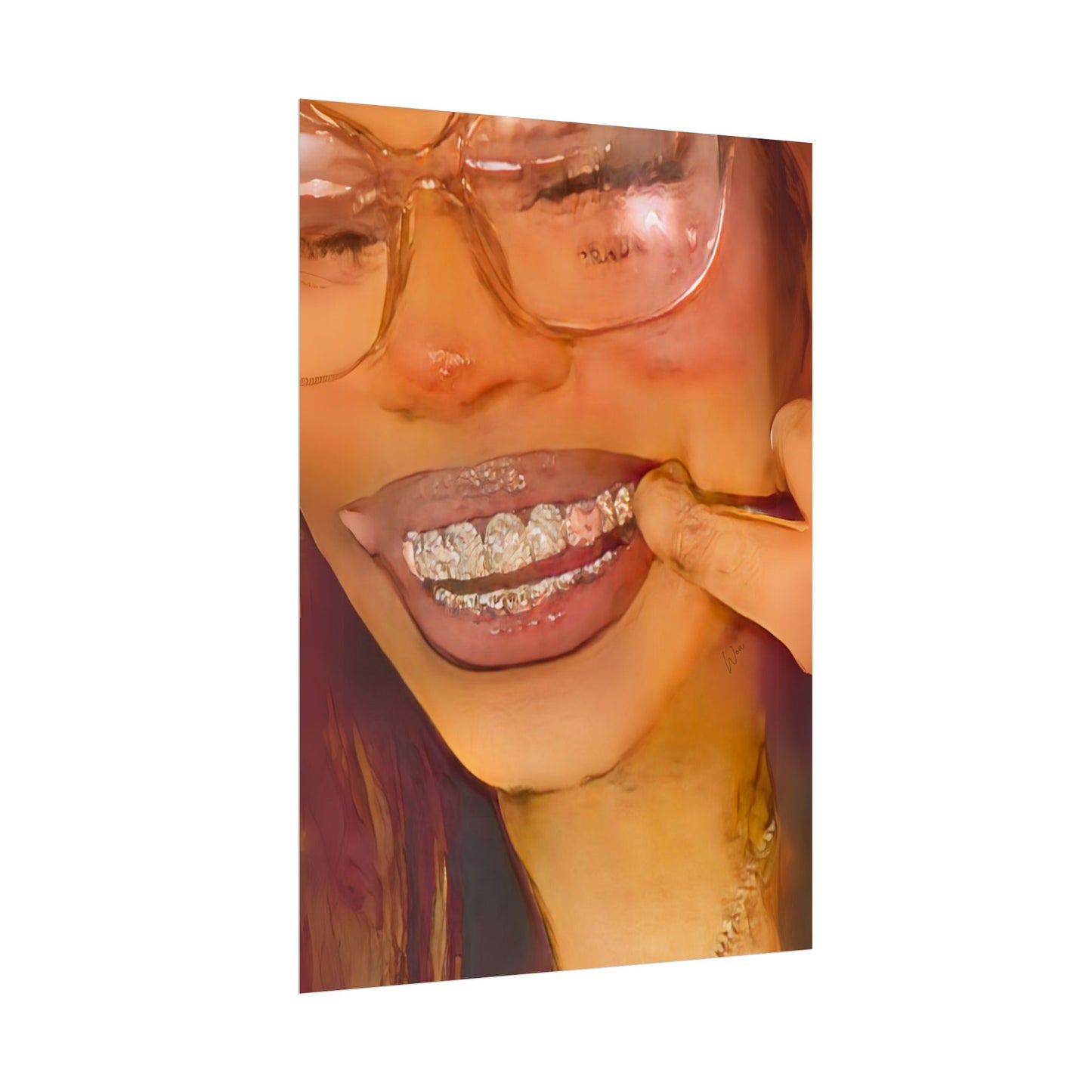 “Princess Grillz” Wall Art - Work Of Art Co