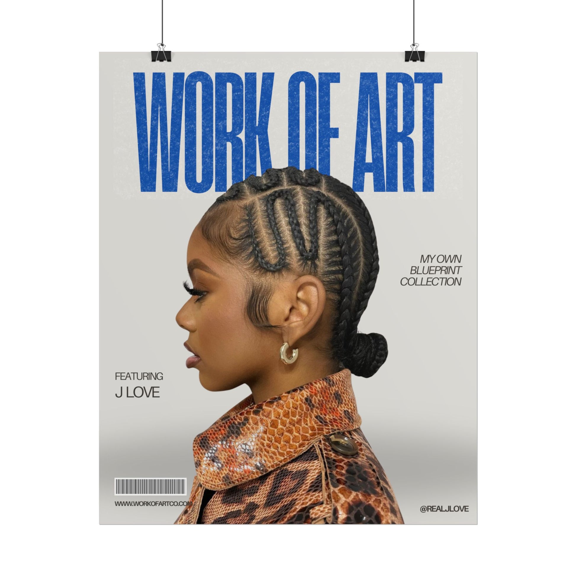 WOA Magazine Cover Custom Wall Art - Work Of Art Co